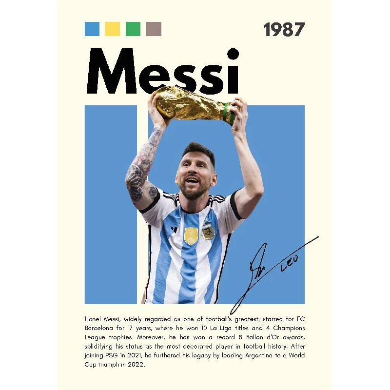 Messi Vinilo Adhesivo Coleccion Fútbol Messi Vinilo Adhesivo Coleccion Fútbol