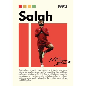 Salah Vinilo Adhesivo Coleccion Fútbol