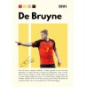 Vinilo Adhesivo De Bruyne Coleccion Fútbol 01053
