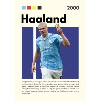 Haaland Vinilo Adhesivo Coleccion Fútbol