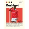 Vinilo Adhesivo Rashford Coleccion Fútbol 01060