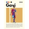Vinilo Adhesivo Gavi Coleccion Fútbol 01065