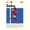 Vinilo Adhesivo Saka Coleccion Fútbol 01066