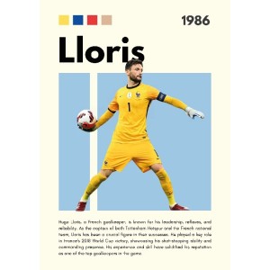 Lloris Vinilo Adhesivo Coleccion Fútbol
