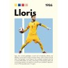 Vinilo Adhesivo Lloris Coleccion Fútbol 01070