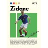 Vinilo Adhesivo Zidane Coleccion Fútbol 01074