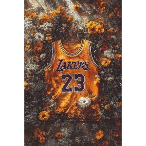Los Lakers Vinilo Adhesivo Coleccion NBA
