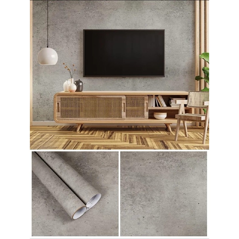 Vinilo Efecto Cemento Gris PI0503 Vinilo Efecto Cemento Gris PI0503