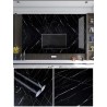 Vinilo Efecto Marmol Negro MR0601