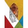 Vinilo Adhesivo Tigre Coleccion Pintura Animales 0004