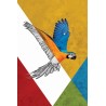 Vinilo Adhesivo Guacamayo Coleccion Pintura Animales 0008