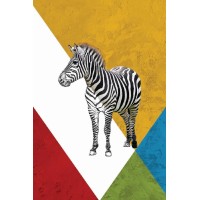 Vinilo Adhesivo Cebra Coleccion Pintura Animales 0009