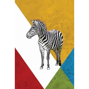 Vinilo Adhesivo Cebra Coleccion Pintura Animales 0009