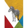 Vinilo Adhesivo Cebra Coleccion Pintura Animales 0009