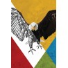 Vinilo Adhesivo Aguila Coleccion Pintura Animales 0010