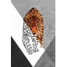Vinilo Adhesivo Tigre Coleccion Pintura Animales 0014