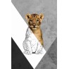 Vinilo Adhesivo Leopardo Coleccion Pintura Animales 0016