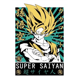 Vinilo Adhesivo Dragon Ball 01359