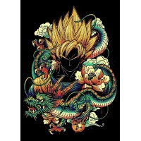 Vinilo Adhesivo Dragon Ball 01368
