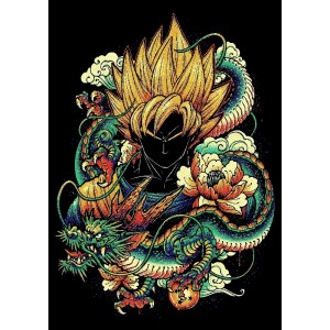 Vinilo Adhesivo Dragon Ball 01368