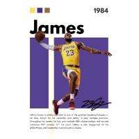 Vinilo Adhesivo Lebron James NBA 01498