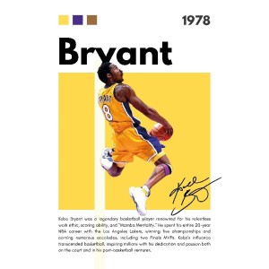 Vinilo Adhesivo Kobe Bryant NBA 01500
