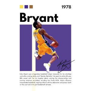 Vinilo Adhesivo Kobe Bryant NBA 01501