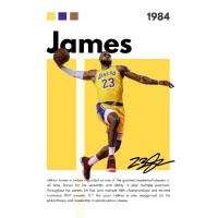 Vinilo Adhesivo Lebron James NBA 01497