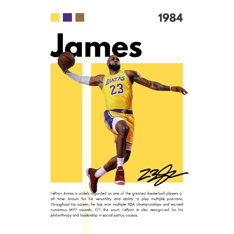 Vinilo Adhesivo Lebron James NBA 01497 Vinilo Adhesivo Lebron James NBA 01497