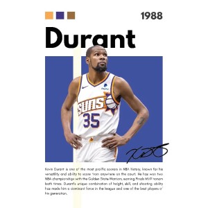 Vinilo Adhesivo Kevin Durant NBA 01504