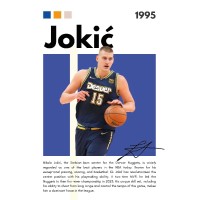 Vinilo Adhesivo Nicola Jokić NBA 01510