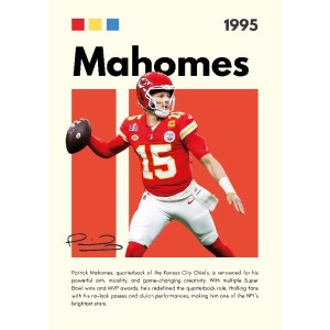 Vinilo Adhesivo Mahomes NFL 01518