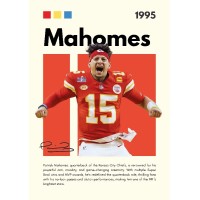 Vinilo Adhesivo Mahomes NFL 01519