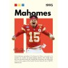 Vinilo Adhesivo Mahomes NFL 01519
