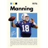 Vinilo Adhesivo Manning NFL 01523