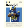 Vinilo Adhesivo Donald NFL 01526