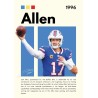 Vinilo Adhesivo Allen NFL 01527