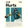 Vinilo Adhesivo Hurts NFL 01529