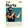 Vinilo Adhesivo Hurts NFL 01530