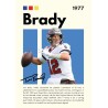 Vinilo Adhesivo Brady NFL 01533