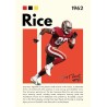Vinilo Adhesivo Rice NFL 01534