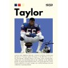 Vinilo Adhesivo Taylor NFL 01535
