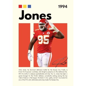 Vinilo Adhesivo Jones NFL 01544