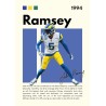 Vinilo Adhesivo Ramsey NFL 01546