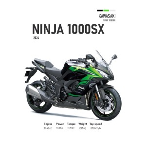 Vinilo Adhesivo Kawasaki Ninja 1000sx MotoBike 01551