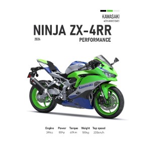 Vinilo Adhesivo Kawasaki Ninja ZX-4RR MotoBike 01555