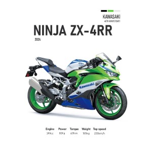 Vinilo Adhesivo Kawasaki Ninja ZX-4RR MotoBike 01556