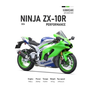 Vinilo Adhesivo Kawasaki Ninja ZX-10R MotoBike 01559