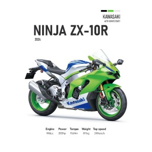 Vinilo Adhesivo Kawasaki Ninja ZX-10R MotoBike 01560