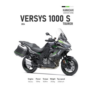 Vinilo Adhesivo Kawasaki Versys 1000 S MotoBike 01563